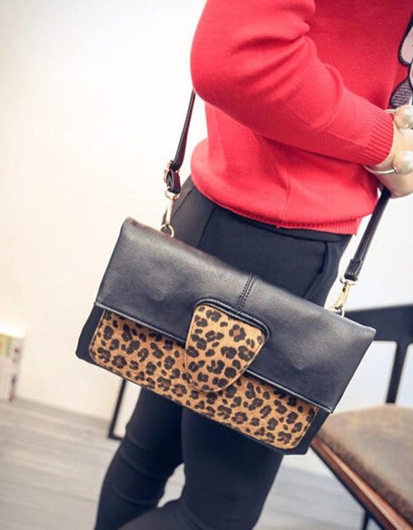 leopar siyah el cantasi